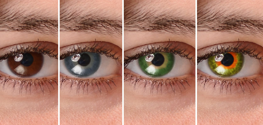 Изменяем цвет глаз в фотошопе